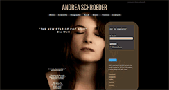 Desktop Screenshot of andreaschroeder.com