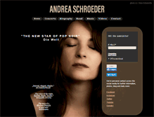 Tablet Screenshot of andreaschroeder.com